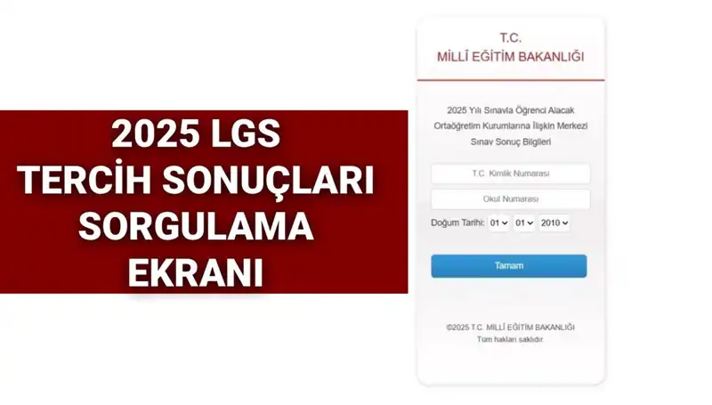 LGS Tercih Sonuçları Ne Zaman Açıklanacak? MEB'den Beklenen Açıklama Geldi!