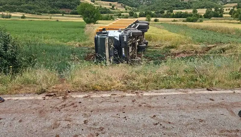 Tokat’ta Feci Kaza: Devriye Kamyonun Şoförü Hayatını Kaybetti