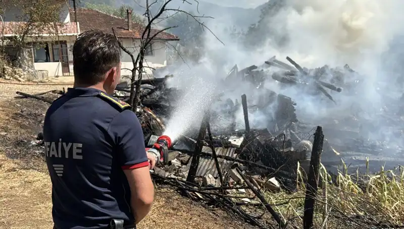 Evde Çıkan Yangın Korkunç Bir Orman Yangınına Dönüştü!