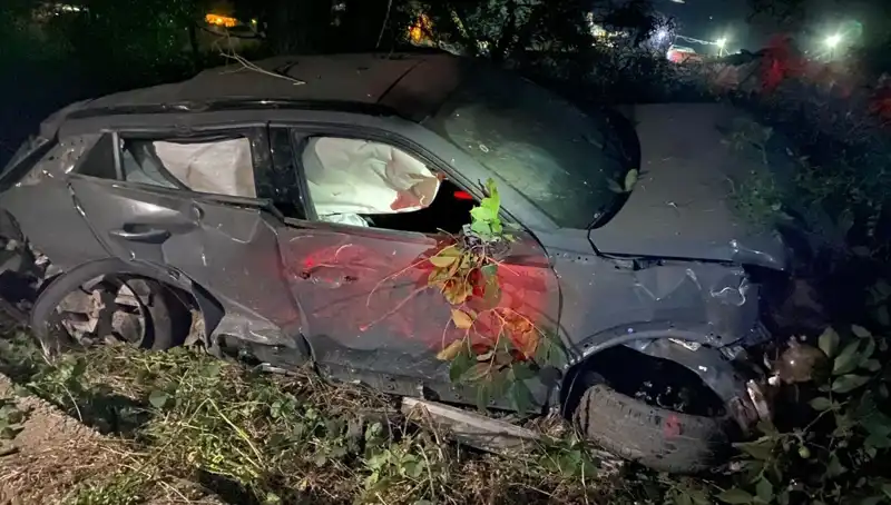 Alkollü Sürücünün Feci Kazası: Araç Takla Attı ve Hurda Yığınına Dönüştü