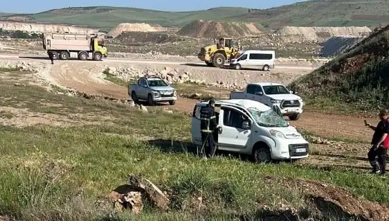 Mardin'de Meydana Gelen Trafik Kazasında Dört Kişi Yaralandı