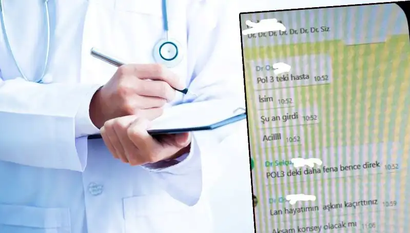 Kadın Hastalar Üzerine İğrenç Yazışma: İki Doktor Gözaltına Alındı!