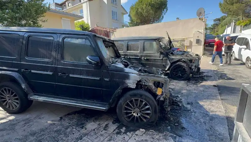 İş Dünyasının Şokunda: 30 Milyonluk Cipler Alev Alev Yandı