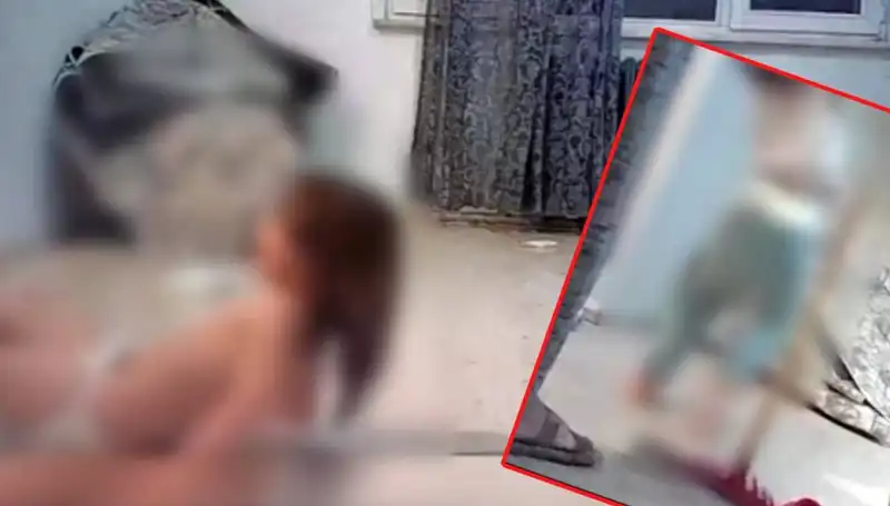 4 Yaşındaki Çocuğa Şiddet Uygulayan Annenin İfşa Edildiği Olay Şok Etti