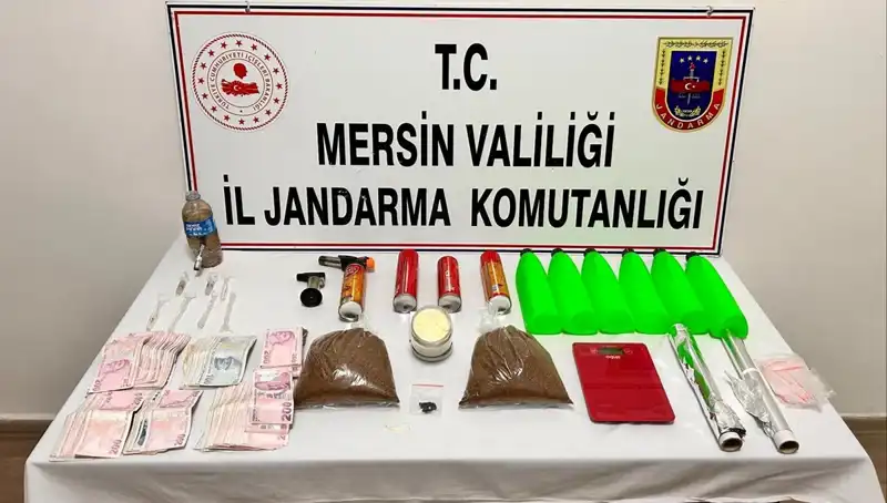 Mersin'de Uyuşturucu Ticareti İçin Yapılan Operasyonda 5 Tutuklama