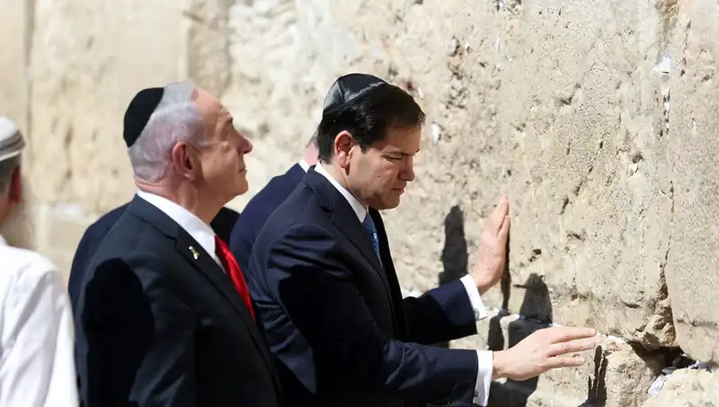 Kudüs’te ABD’li Bakan’dan Netanyahu’ya Gazze için Kritik Taahhütler