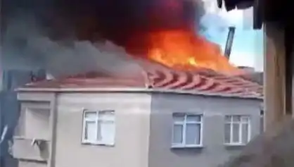 Bağcılar'da Yangın Paniği: Beş Katlı Binada Felaket Anları