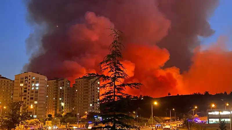 Bursa'da Yangın Felaketi: Şehir İçin Tehlikeli Günler!