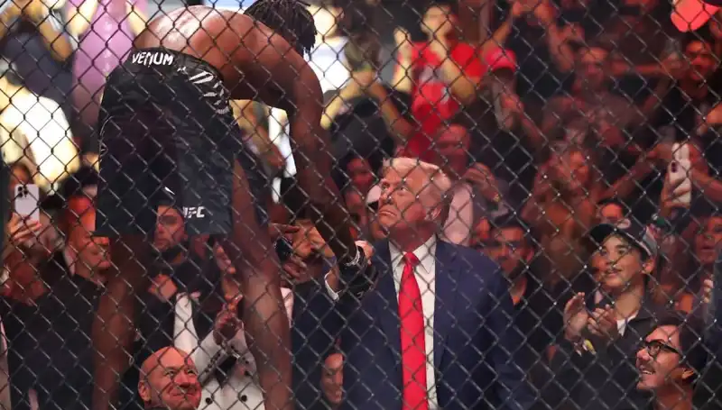 Trump’ın Beyaz Saray Bahçesinde Düzenleyeceği Şok UFC Maçının Detayları Ortaya Çıktı!